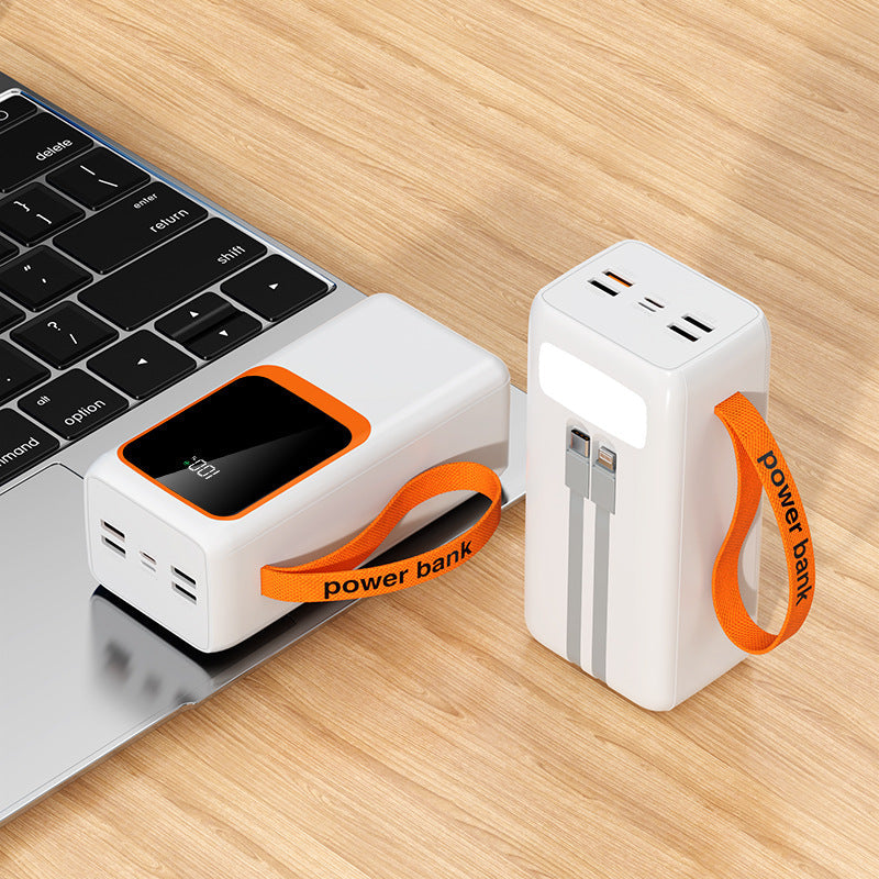 Unisex Powerbank met Digitaal Display en Snellaadfunctie - Powerbank Kopen voor iPhone 4