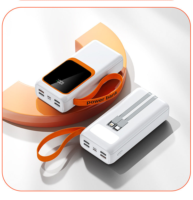 Unisex Powerbank met Digitaal Display en Snellaadfunctie - Powerbank Kopen voor iPhone 5