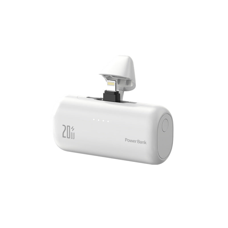 Unisex Powerbank met Geïntegreerde Oplaadpoort en LED-indicator 0