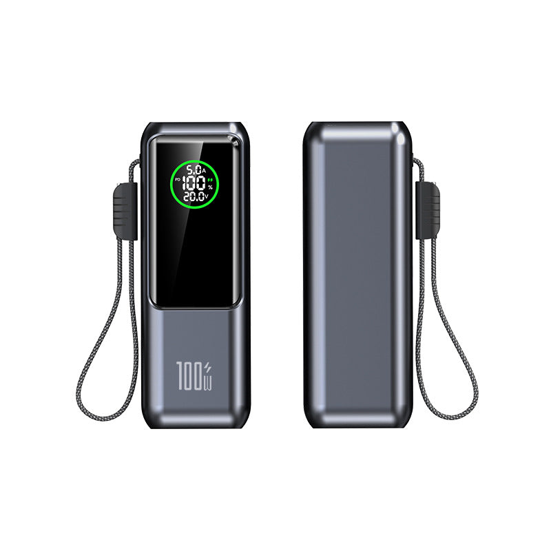 Unisex Powerbank met LED-Display en Snellaadfunctie 4