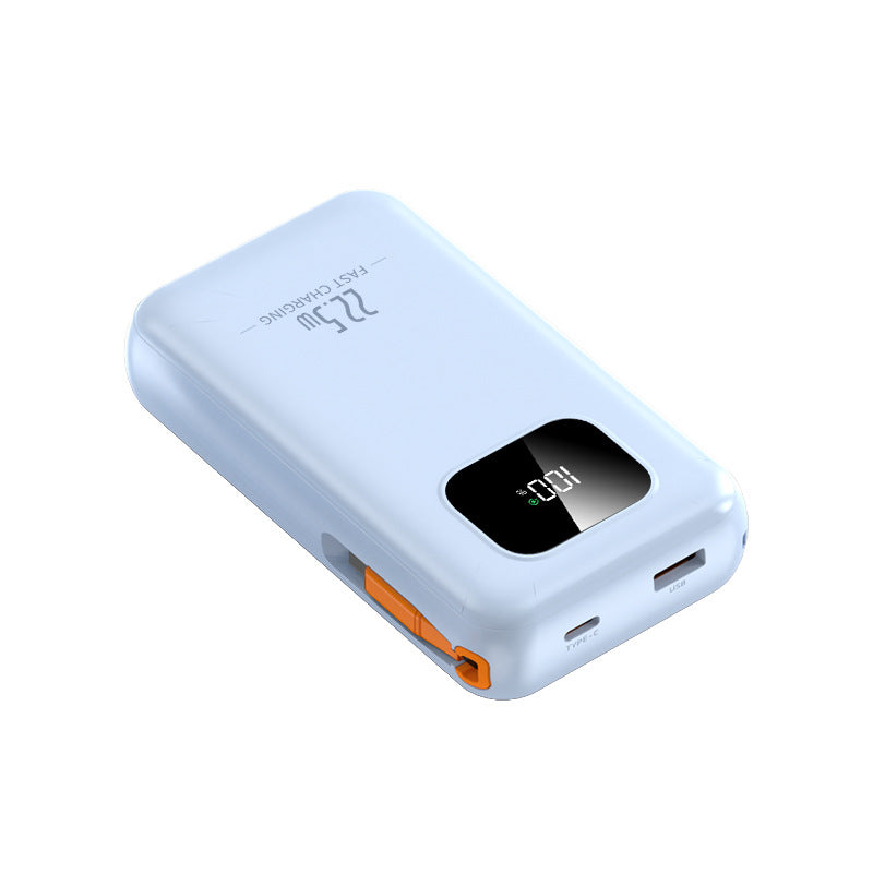 Unisex Powerbank met LED-display en Snellaadfunctie 4