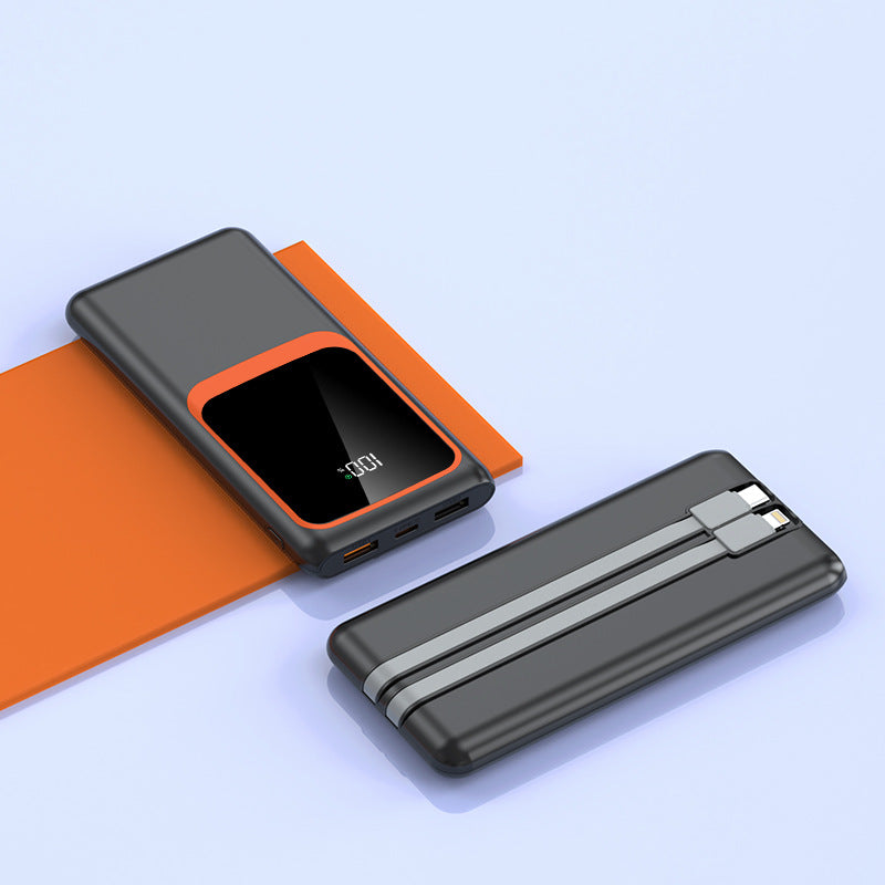 Unisex Powerbank met Snellaadfunctie en Digitaal Display 0