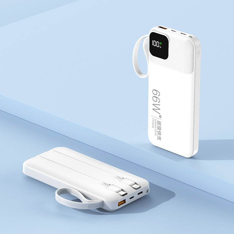 Unisex Powerbank met Snellaadfunctie en LED-Display kopen 0