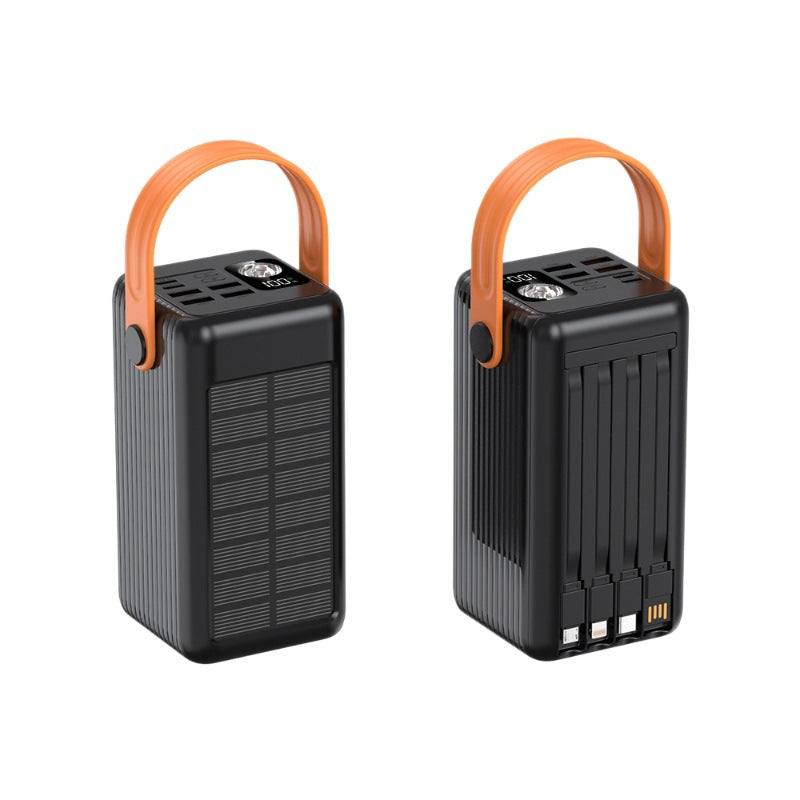 Unisex Powerbank met Zonne-energie en Meerdere USB-poorten 1