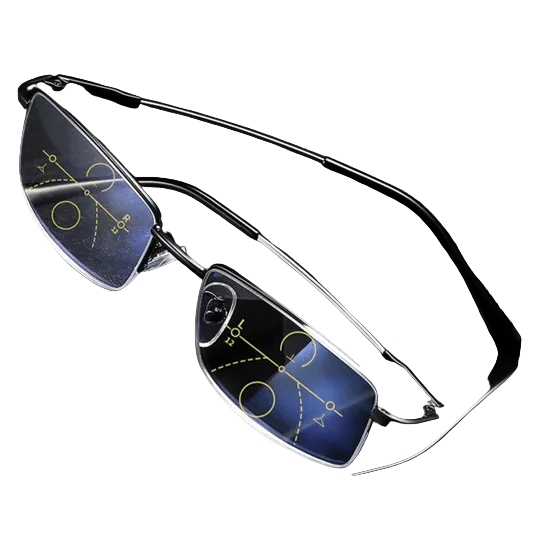 Unisex Progressieve Bril Modern Ontwerp Multifocale Lenzen 0
