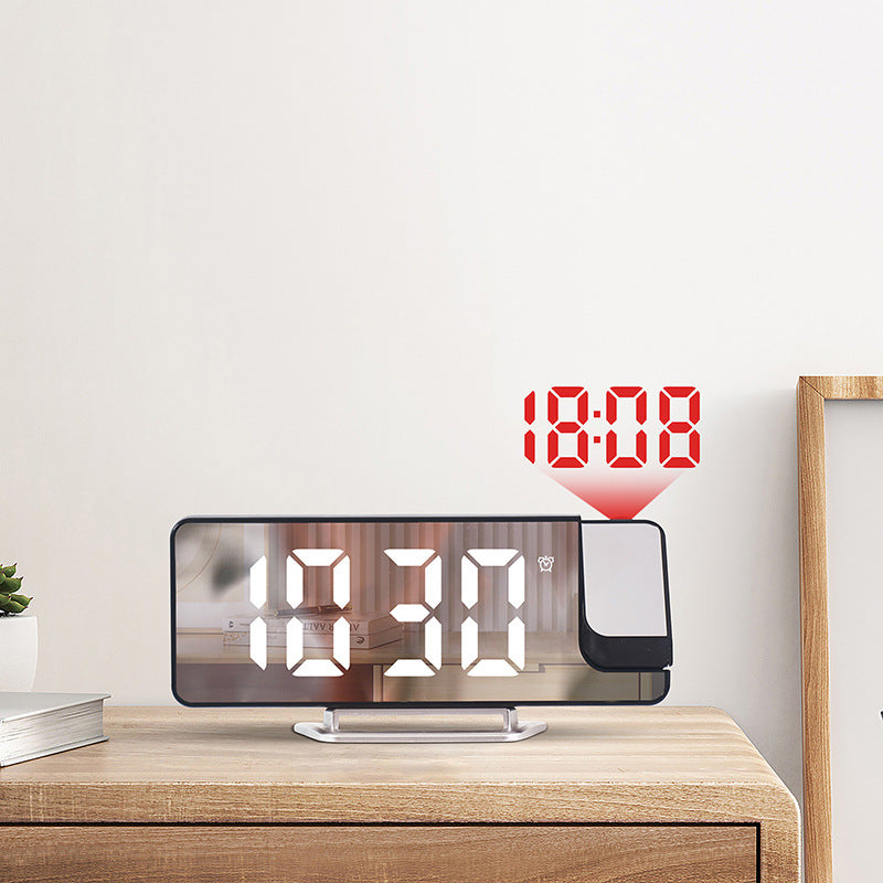 Unisex Projectiewekker met LED-display en multifunctionele functies 1