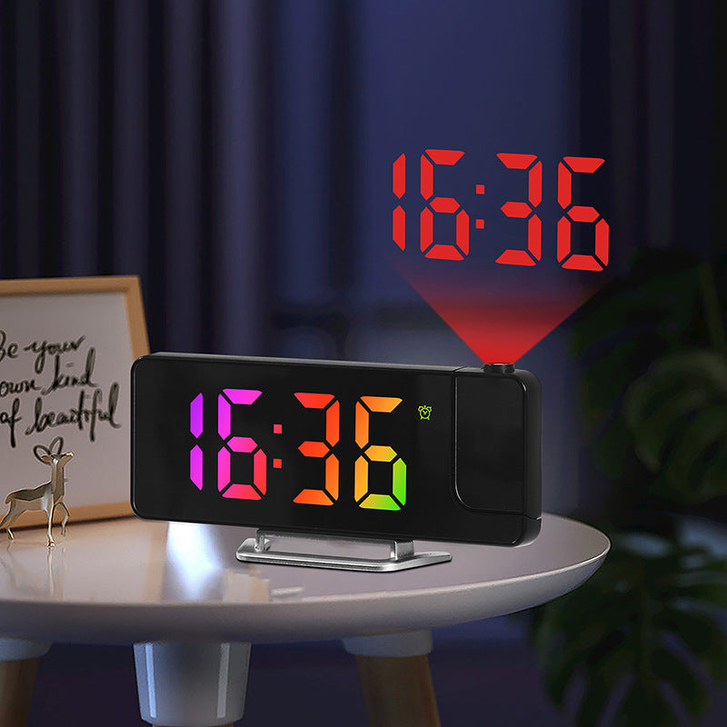 Unisex Projectiewekker met LED-display en multifunctionele functies 2