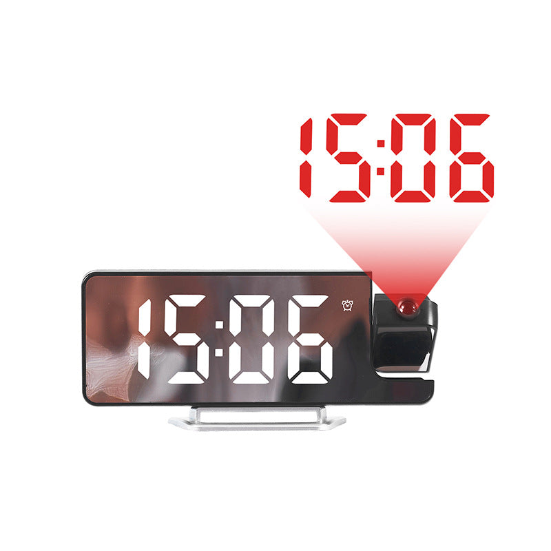 Unisex Projectiewekker met LED-display en multifunctionele functies 5