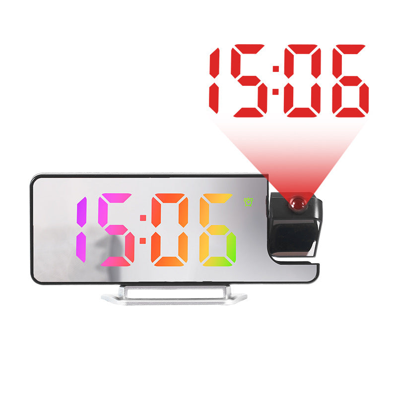 Unisex Projectiewekker met LED-display en multifunctionele functies 6
