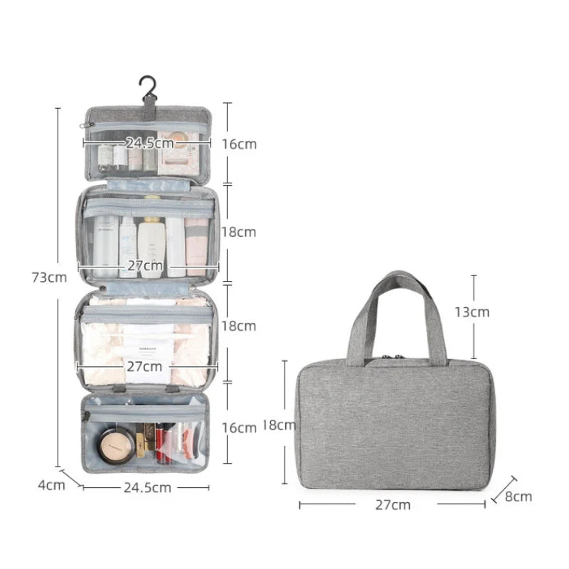 Unisex Reis Organizer Compact en Functioneel 9
