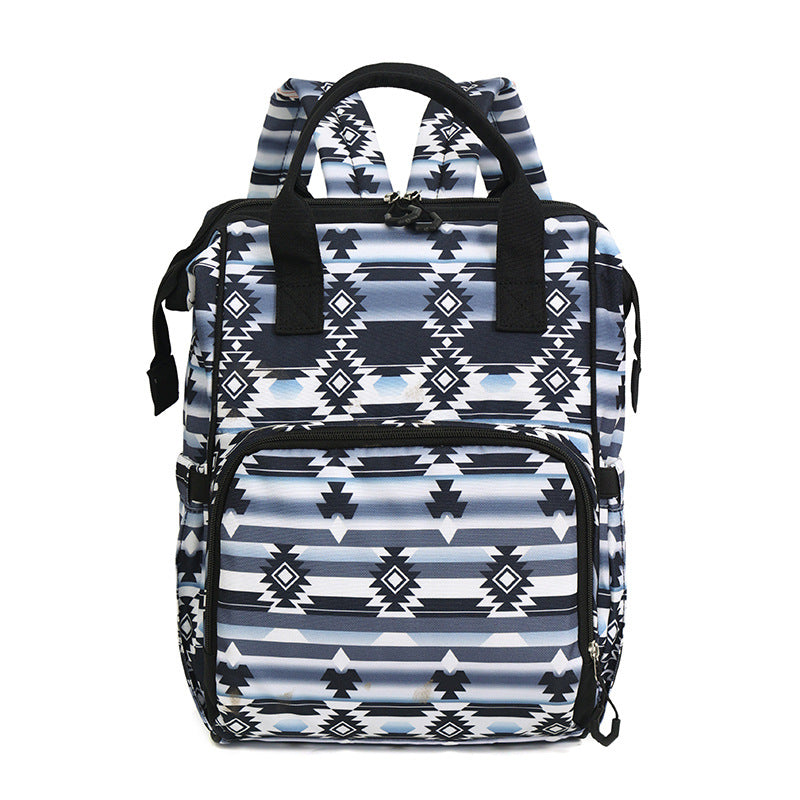 Unisex Reisrugzak met Geometrisch Patroon Functioneel Design 4