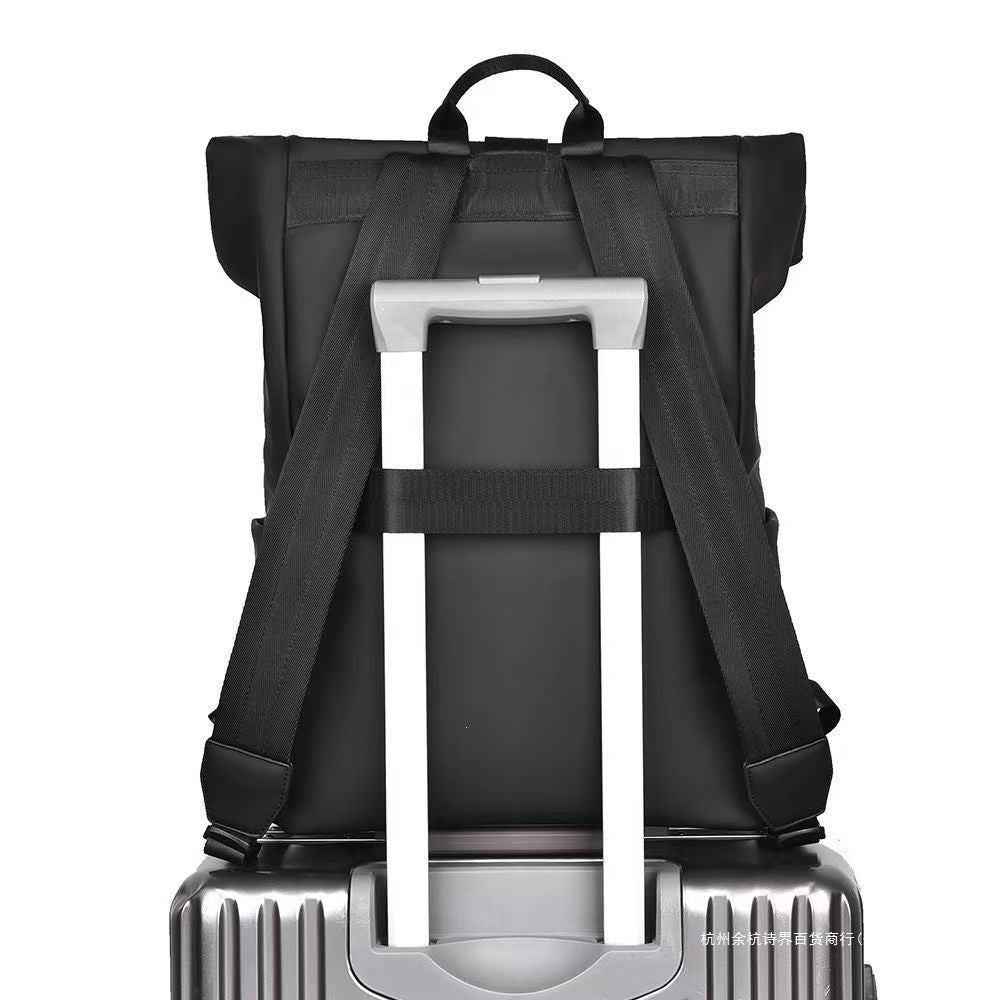 Unisex Rolltop Rugzak Met Veelzijdige Compartimenten 4