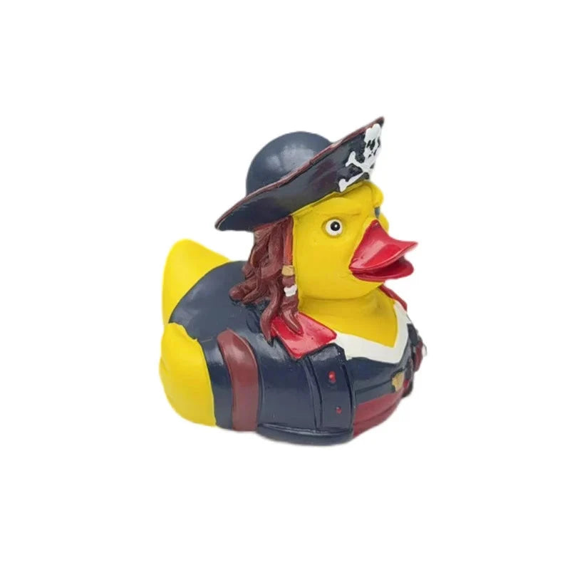 Unisex Rubber Eendje met Piratenstijl 0