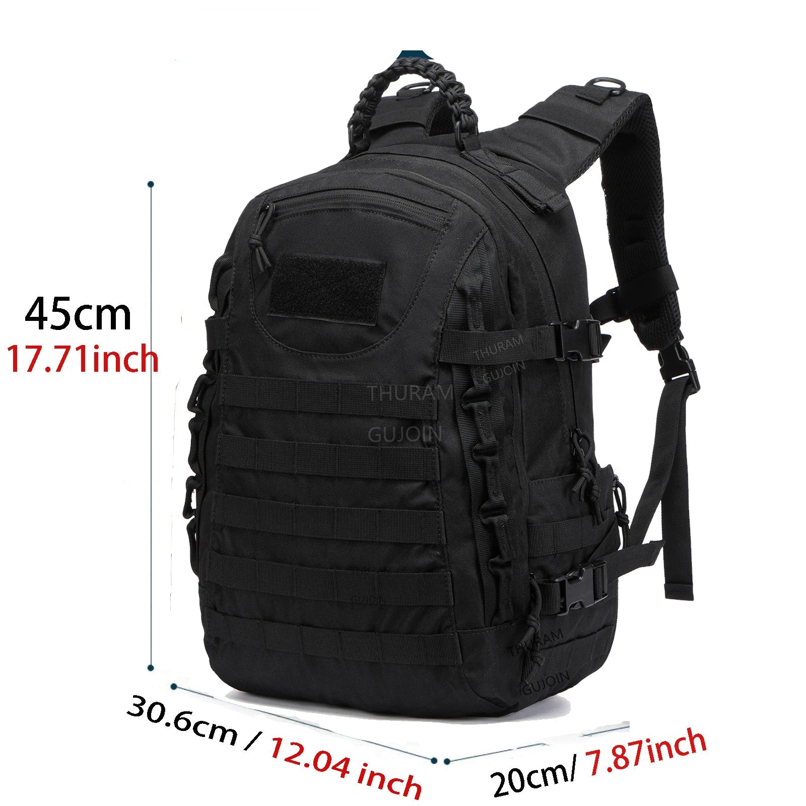 Unisex Rugzak 38L Tactisch Voor Avontuurlijke Activiteiten 3