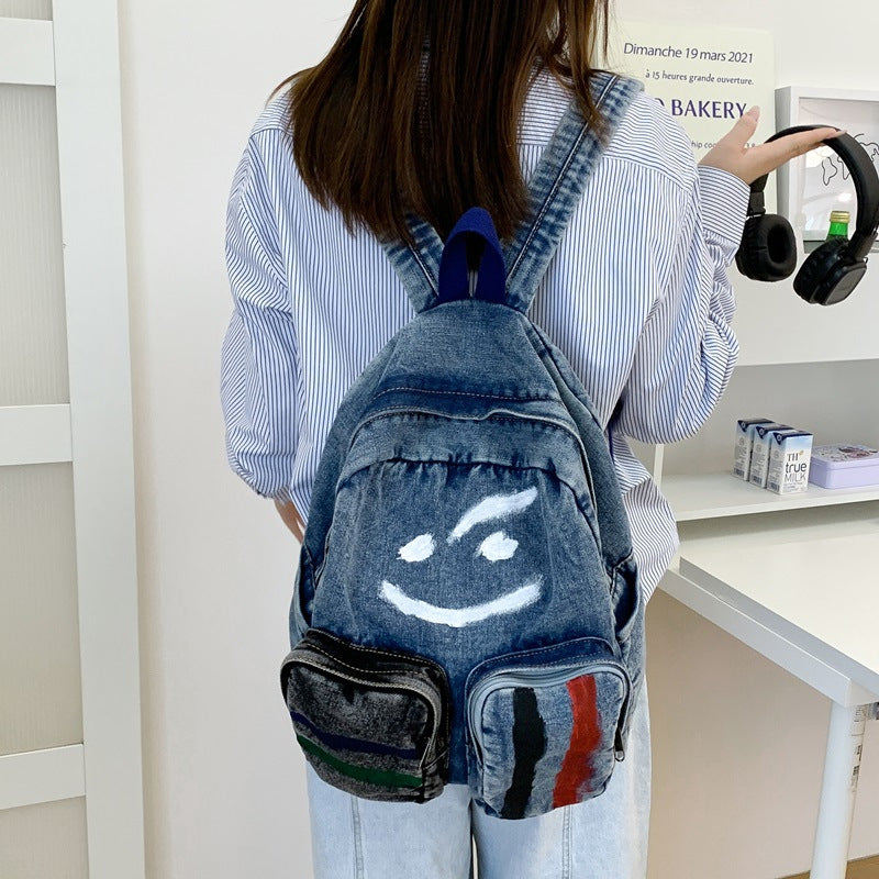 Unisex Rugzak Artistiek Design voor School en Dagelijks Gebruik 2