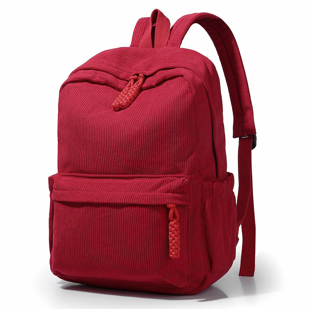 Unisex Rugzak Casual Met Gestructureerd Design Voor School En Laptopgebruik 2