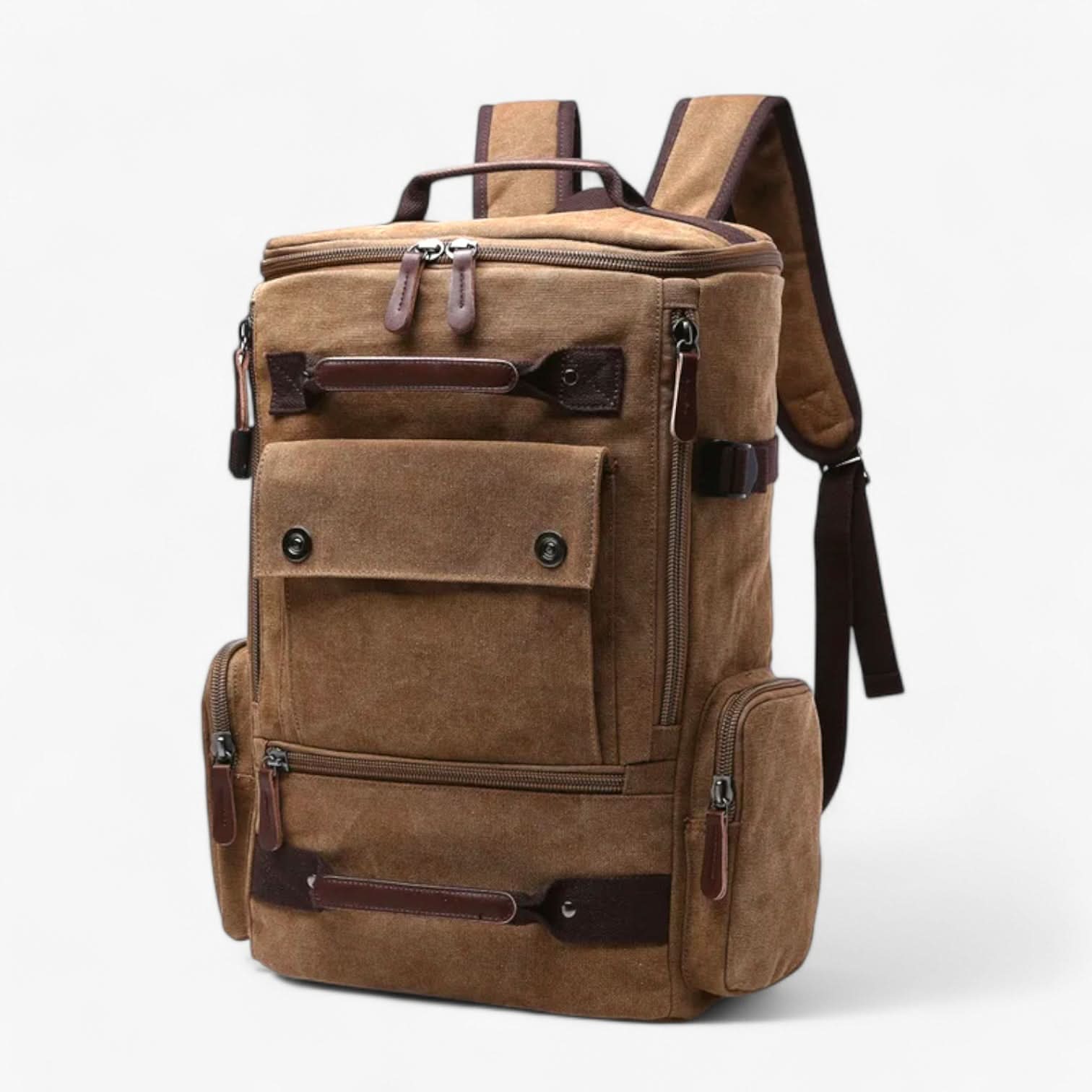 Unisex Rugzak met Laptopvak en Vintage Look 13