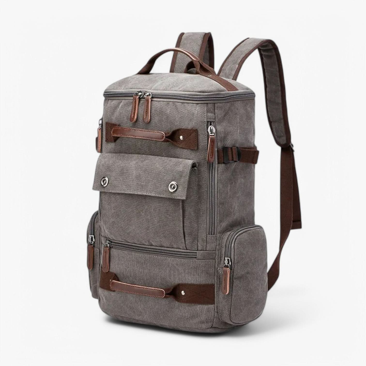 Unisex Rugzak met Laptopvak en Vintage Look 9