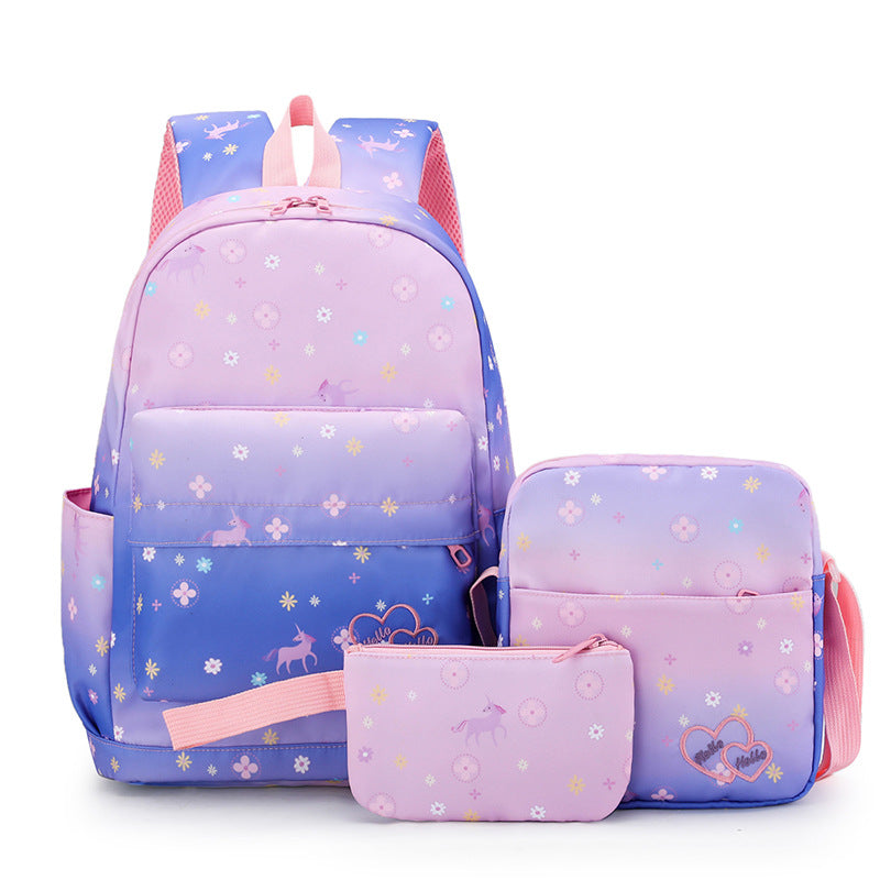 Unisex Rugzakset Met Speels Patroon 1