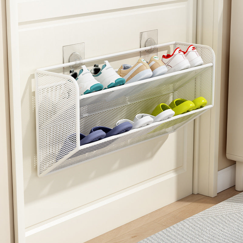 Unisex Schoenenrek Organizer Slank Mesh Ontwerp Voor Boven De Deur 2