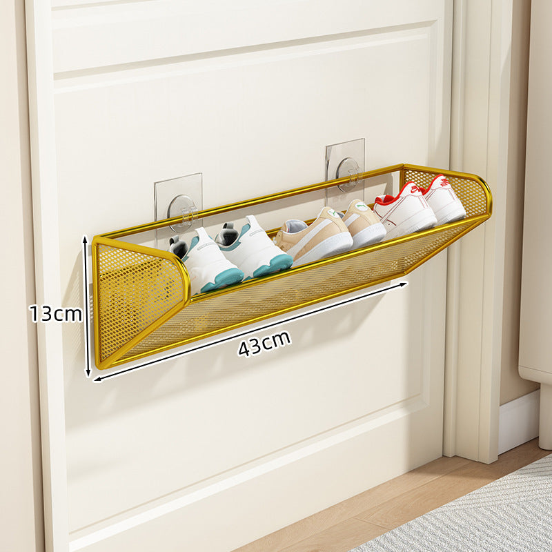 Unisex Schoenenrek Organizer Slank Mesh Ontwerp Voor Boven De Deur 9