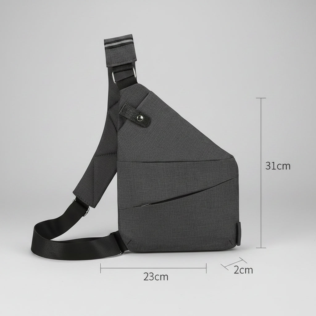 Unisex Schoudertas Minimalistisch Ontwerp 9