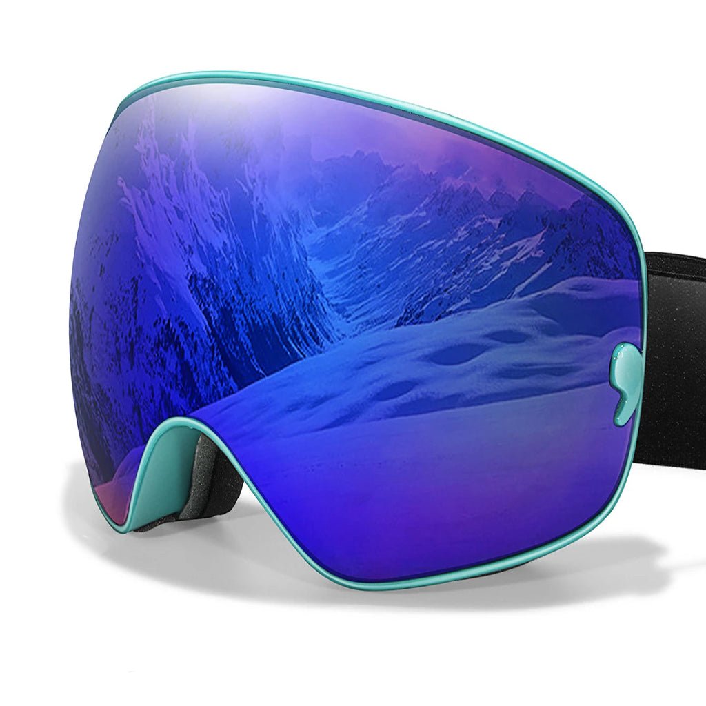 Unisex Skibril Anticondens met UV400 Bescherming en Nachtzichtlens 13