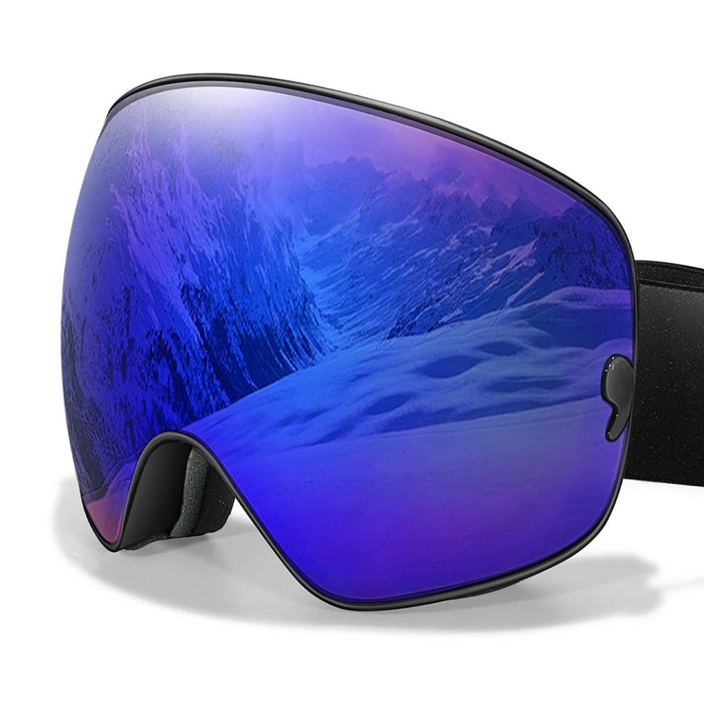 Unisex Skibril Anticondens met UV400 Bescherming en Nachtzichtlens 14