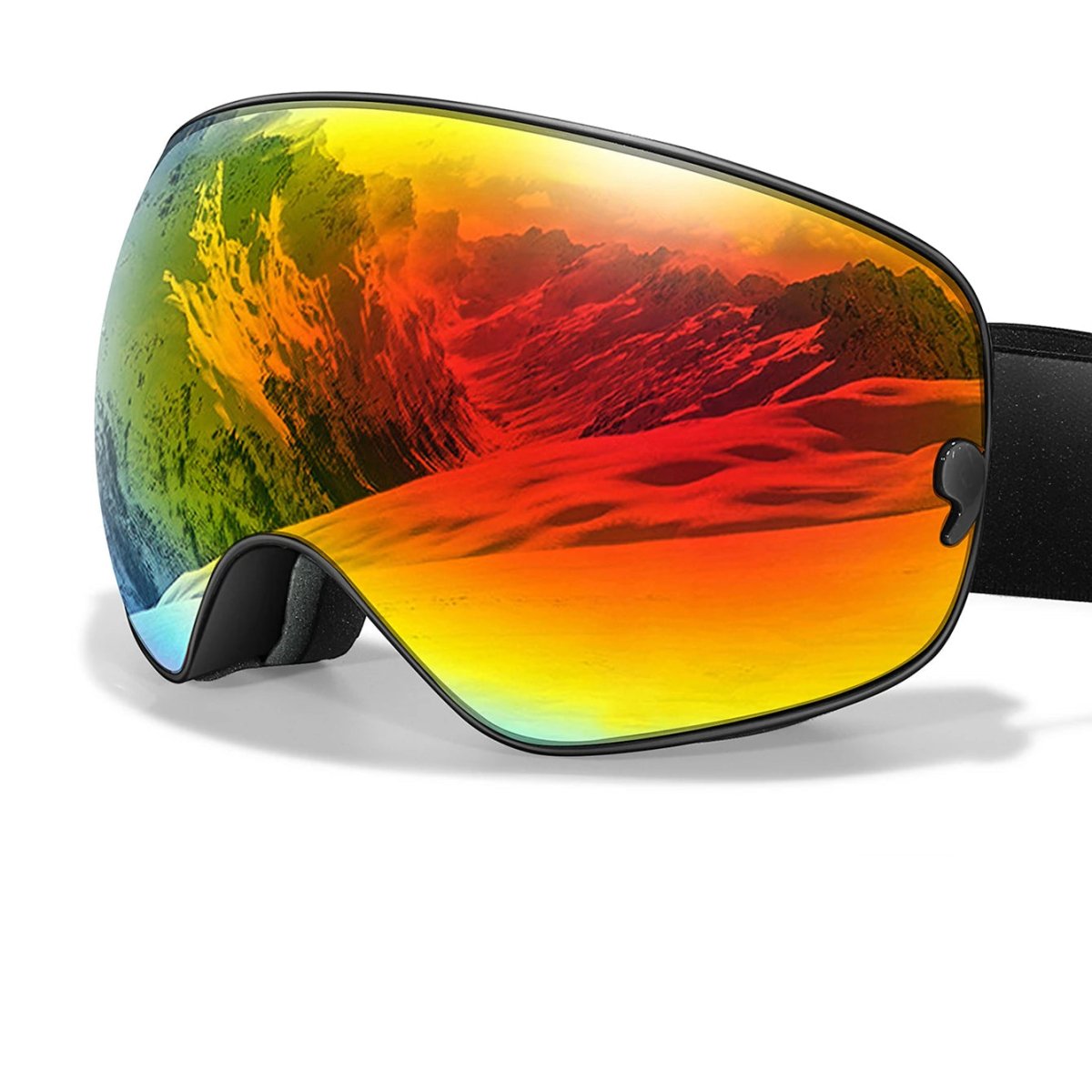 Unisex Skibril Anticondens met UV400 Bescherming en Nachtzichtlens 5