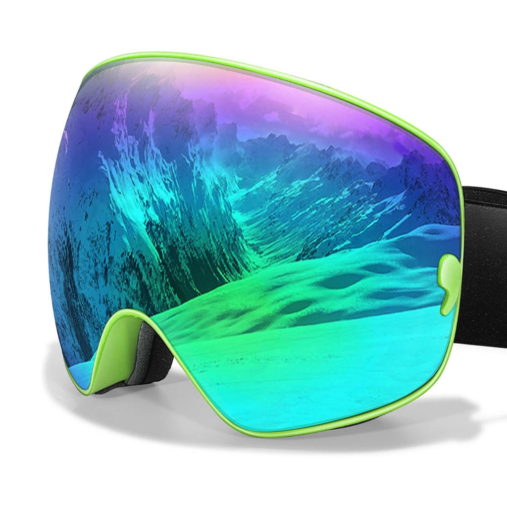 Unisex Skibril Anticondens met UV400 Bescherming en Nachtzichtlens 6