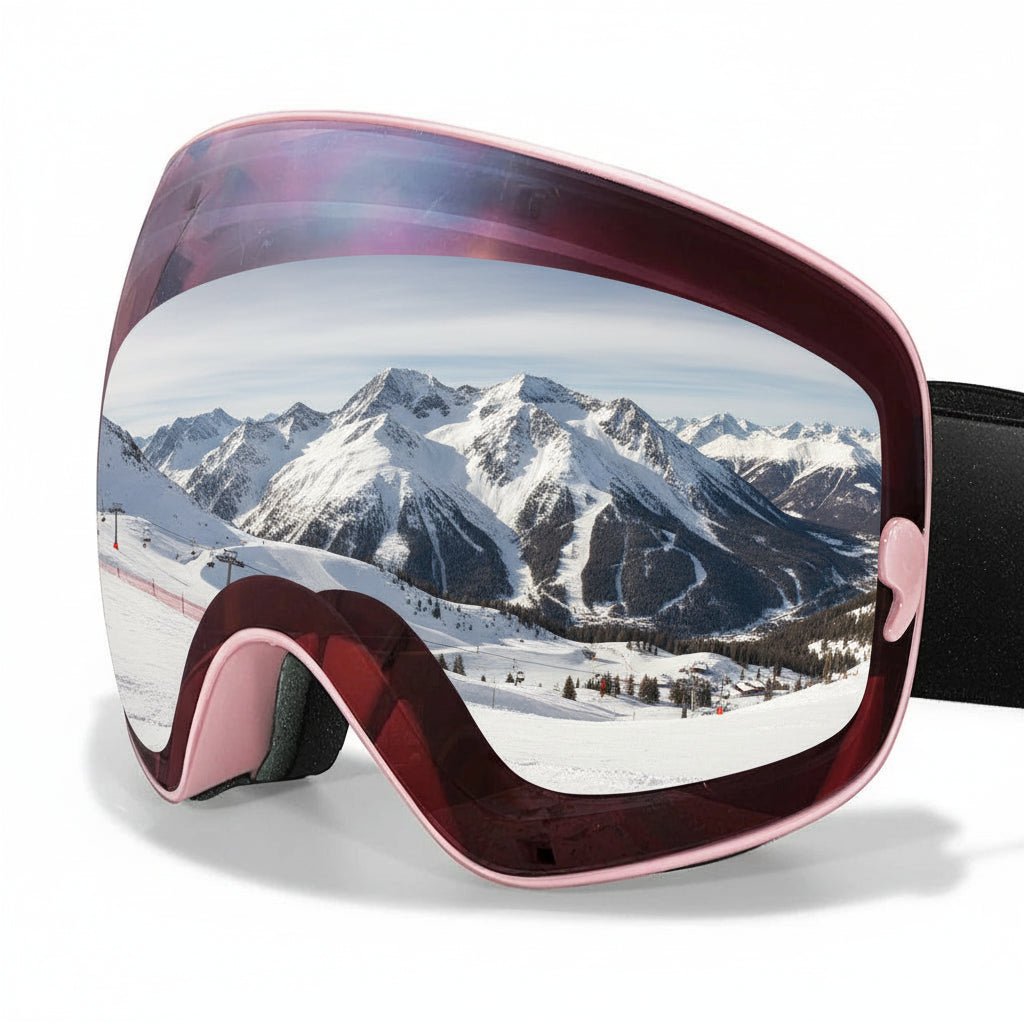 Unisex Skibril Anticondens met UV400 Bescherming en Nachtzichtlens 7