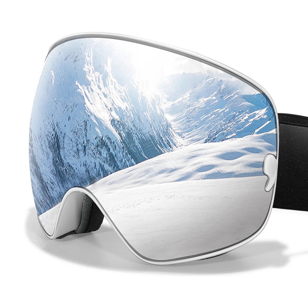 Unisex Skibril Anticondens met UV400 Bescherming en Nachtzichtlens 8