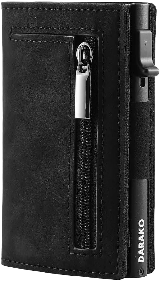 Unisex Slanke Portemonnee met RFID-bescherming 0