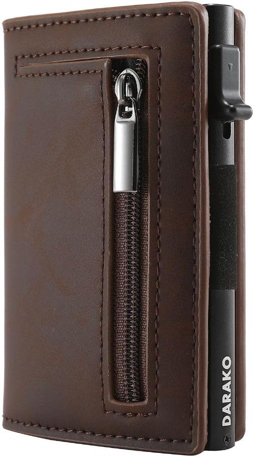 Unisex Slanke Portemonnee met RFID-bescherming 2