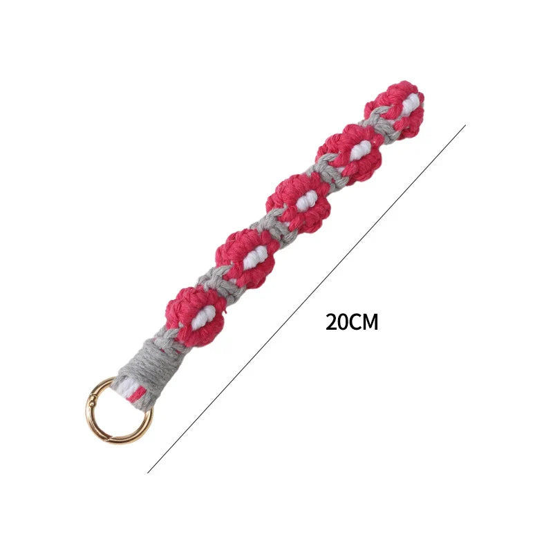 Unisex Sleutelhanger Bloemendesign Functioneel Accessoire 11