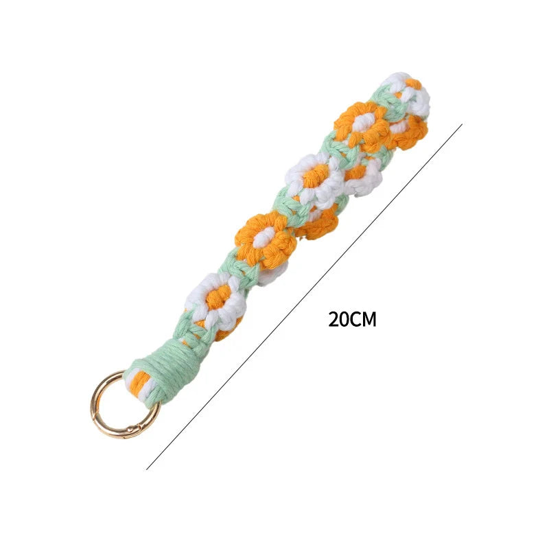 Unisex Sleutelhanger Bloemendesign Functioneel Accessoire 8