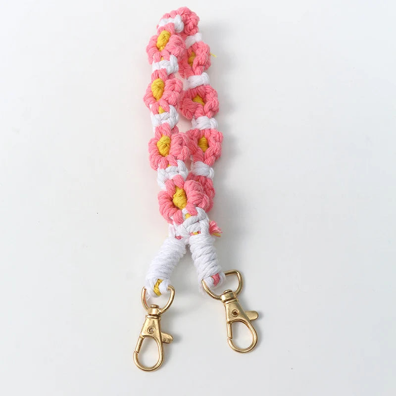 Unisex Sleutelhanger Bloemenmotief Functioneel Accessoire 13