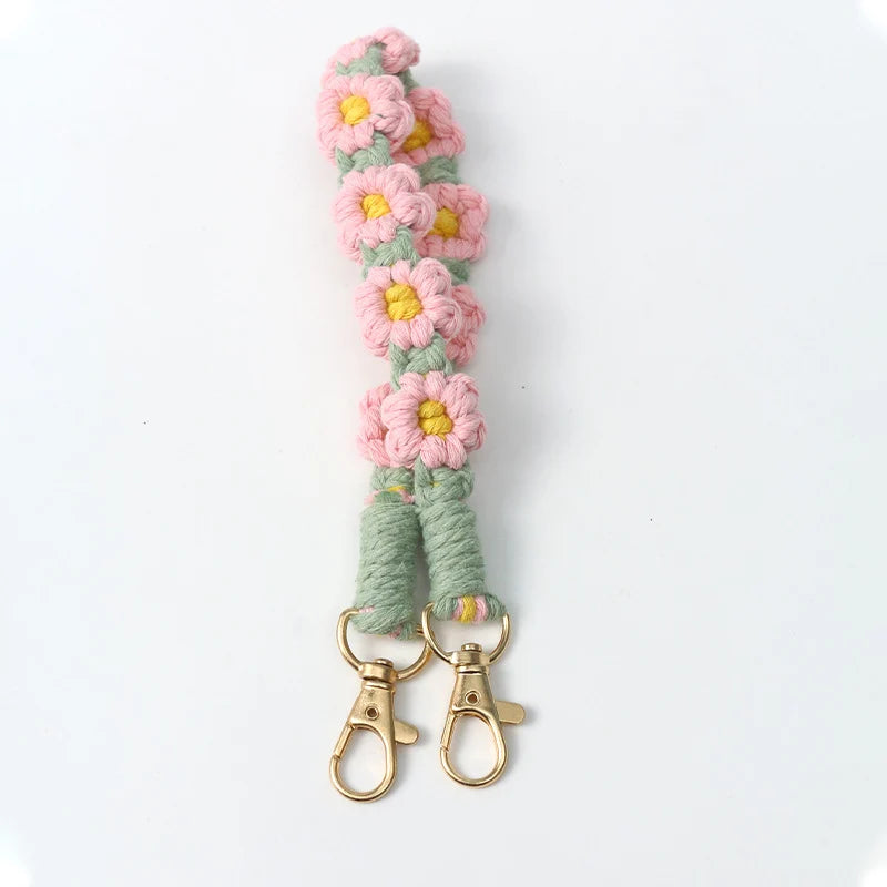 Unisex Sleutelhanger Bloemenmotief Functioneel Accessoire 14