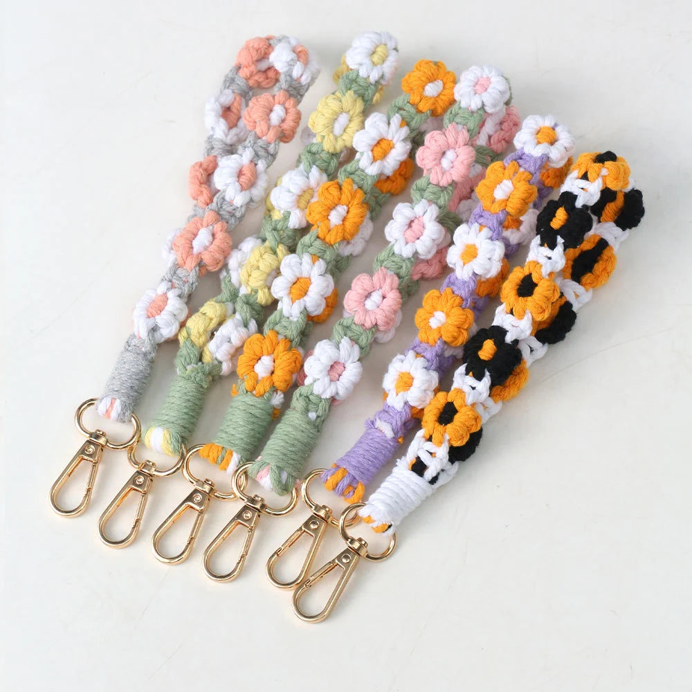 Unisex Sleutelhanger Bloemenmotief Functioneel Accessoire 2