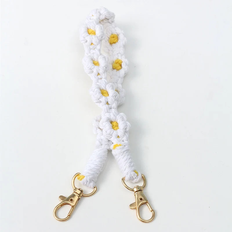 Unisex Sleutelhanger Bloemenmotief Functioneel Accessoire 6