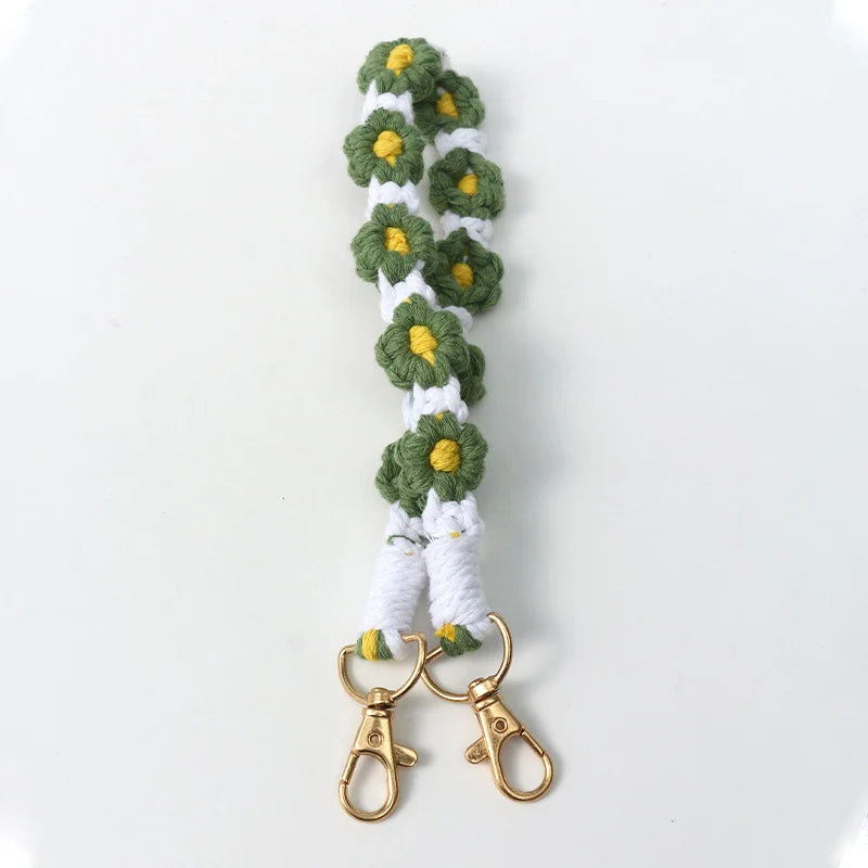 Unisex Sleutelhanger Bloemenmotief Functioneel Accessoire 7