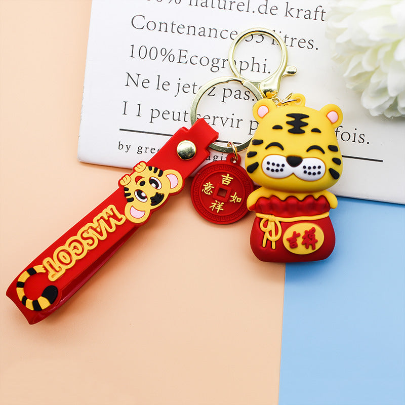 Unisex Sleutelhanger Dierenmotief Speels Design 0