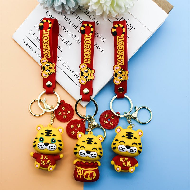 Unisex Sleutelhanger Dierenmotief Speels Design 1