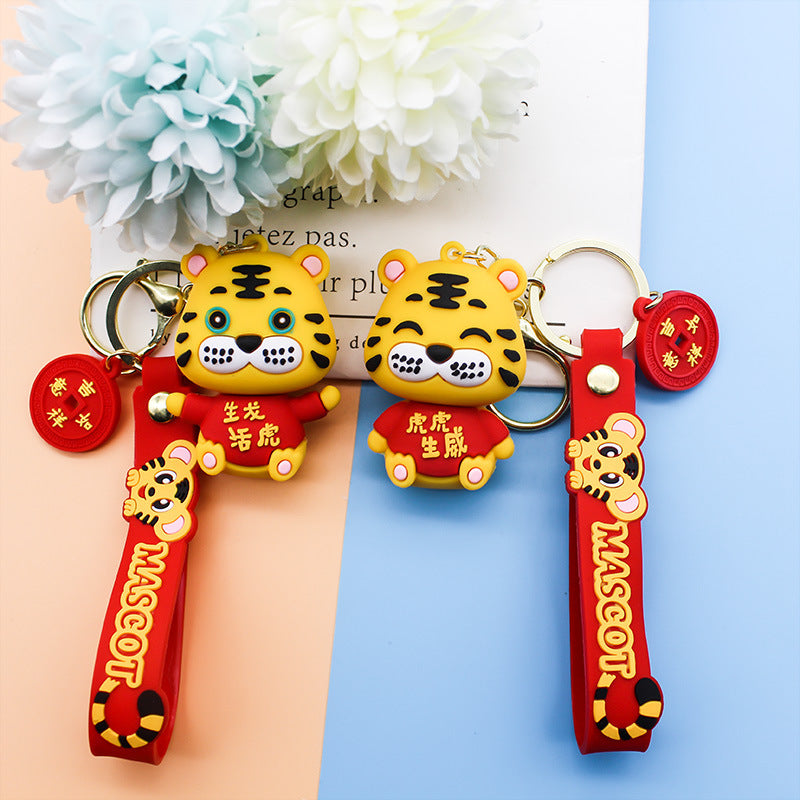 Unisex Sleutelhanger Dierenmotief Speels Design 3