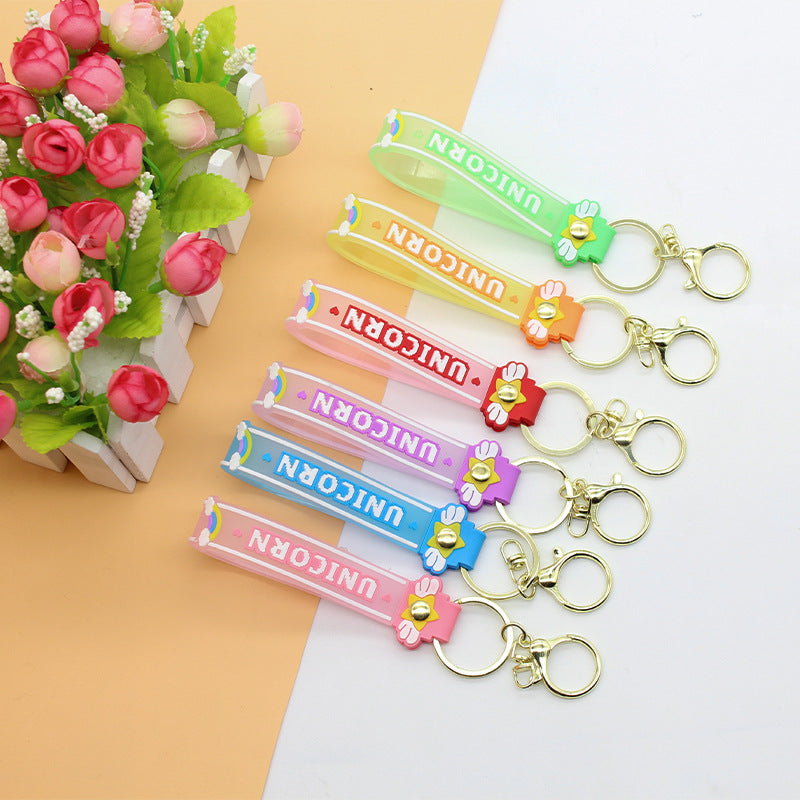 Unisex Sleutelhanger Eenhoorn Design Speels Accessoire 1