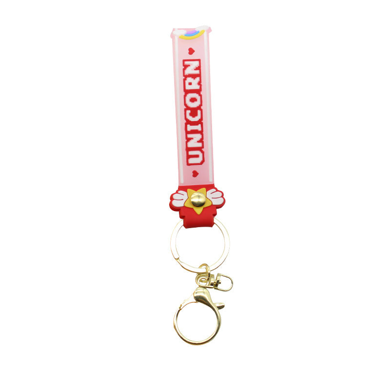 Unisex Sleutelhanger Eenhoorn Design Speels Accessoire 5