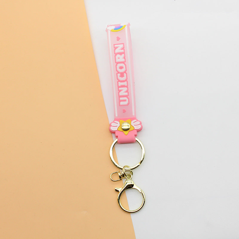 Unisex Sleutelhanger Eenhoorn Design Speels Accessoire 6