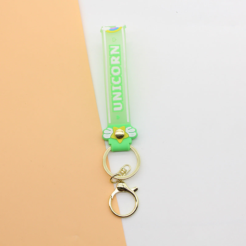 Unisex Sleutelhanger Eenhoorn Design Speels Accessoire 7