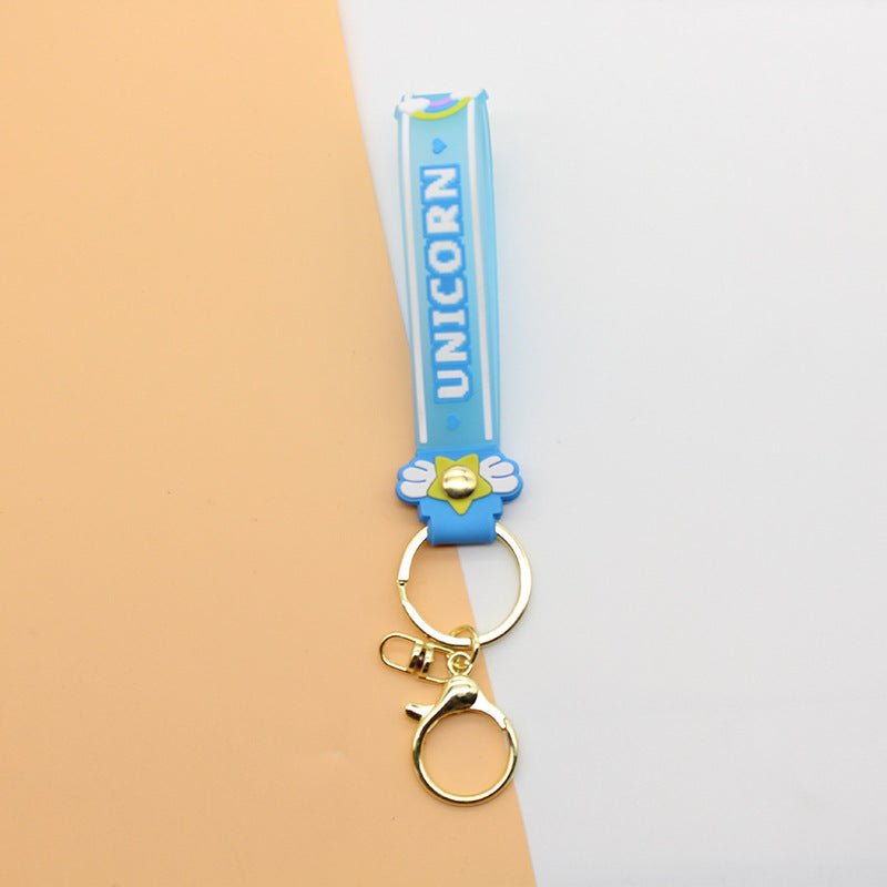 Unisex Sleutelhanger Eenhoorn Design Speels Accessoire 9