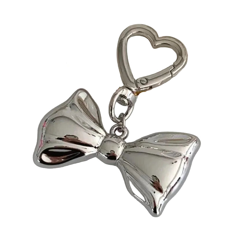 Unisex Sleutelhanger Hartvormige Strik Stijlvol Accessoire 0